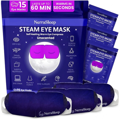 NerraSleep™ Deep Relief Steam Eye Mask