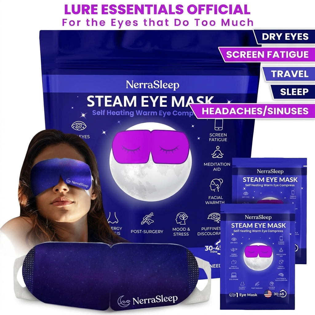 NerraSleep™ Deep Relief Steam Eye Mask