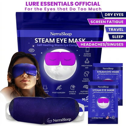 NerraSleep™ Deep Relief Steam Eye Mask