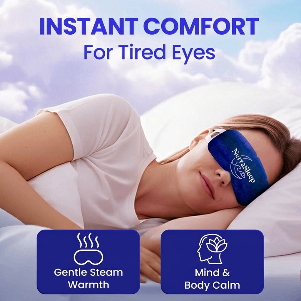 NerraSleep™ Deep Relief Steam Eye Mask